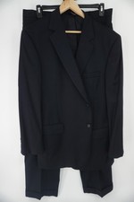 Jos A Bank Signature Collection Suit Blue Wool 2 Piece Men's 46L 38x31