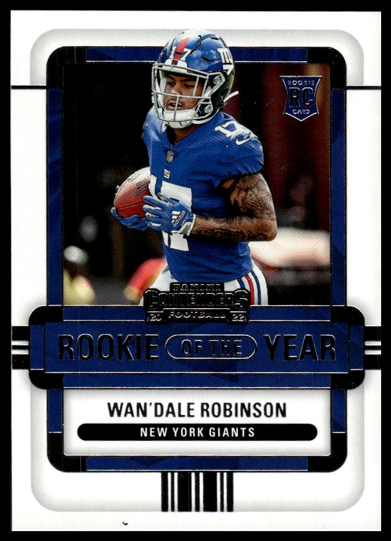 2022 Panini Contenders Wan'Dale Robinson #ROY-WDR Rookie of the Year Contenders