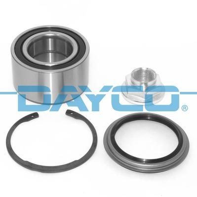 Radlagersatz Vorne Hinten Links Rechts Dayco KWD1353 FÜR Mazda Nabenlager Satz-image