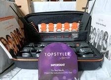 TopStyler By Instyler Heated Ceramic Styling Shells Hair Curlers 