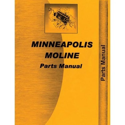 Parts Manual fits Minneapolis Moline Jet Star Jet Star 2