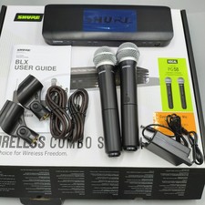 NEW BLX288/PG58 Dual Channel Wireless Handheld Microphone System Vocal