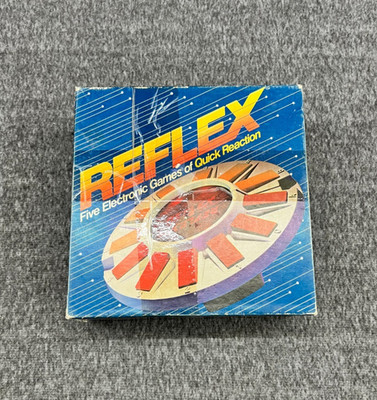 Vintage Reflex Electronic Game No. 4000 Parker Brothers Tested Working