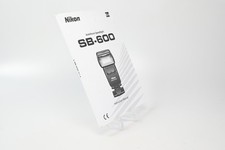 Nikon SB-600 Autofocus Speedlight Camera Flash Instruction Manual Book G787