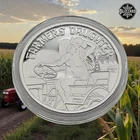 STL Mint Spicy Silver - Farmer's Daughter - 1 oz .999 Proof Silver Round + COA