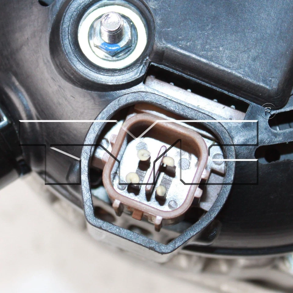 Alternador TYC 2-13994 para Toyota Sequoia Tundra 03-09 - Imagem 3 de 4