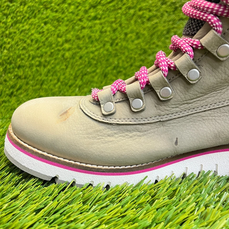 Cole Haan Grand Explorer Womens Size 9 Olive Outdoor Waterproof Hiking Boots - Image 2 of 4