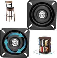 2Pack 7Inch Heavy Duty Barstool Replacement,Boat Seat Swivel,for Lazy Susan