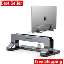 Vertical Laptop Stand Holder for Desk Compatible with MacBook Pro, MacBook Ai...