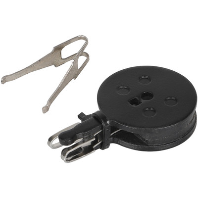 For sram BB5 Black Disc Brake Pads For semi-Metallic Resin 6 Hole Mounting