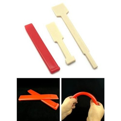 Dellen Removal Tool Kit 3-teilig Kunststoff Tap Down Pad Set für KFZ Karosserie