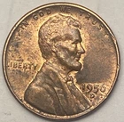 1956-D 1C RD Lincoln Cent Penny COMBINED SHIPPING 31726