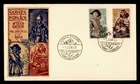 DR WHO 1959 SPANISH SAHARA FDC NATIONAL COSTUME SEMI POST  M76549