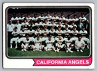 1974 Topps #114 California Angels Team Card W/Nolan Ryan & Frank Robinson