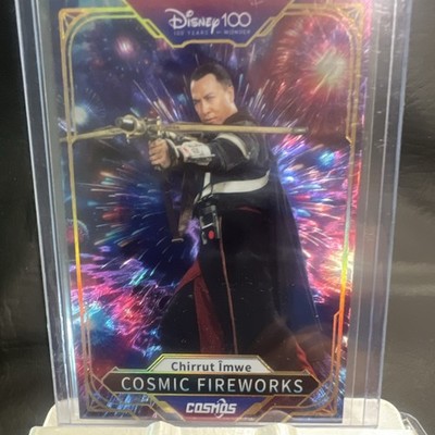 Disney100 Cosmos Chirrut Imwe Cosmic Fireworks #CDQ-DZ-252 2023 Trading Card