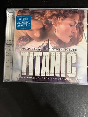 Titanic Music From The Motion Picture Soundtrack CD James Horner Celine Dion 90s