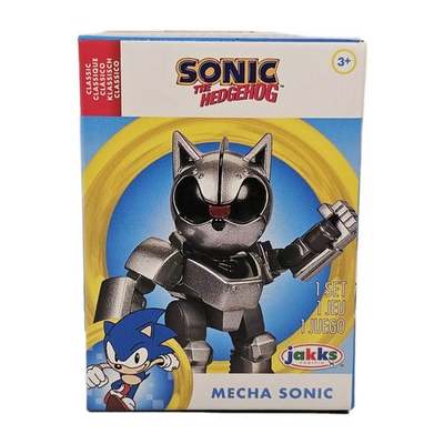 #ad Jakks Pacific Sonic The Hedgehog Mecha Sonic 2.5quot; Figure New $11.95