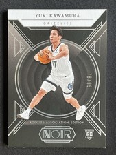 Yuki Kawamura 2024-25 Panini Noir Rookies Association Edition RC /99 #167
