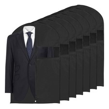 7Pcs Garment Bag Suit Bags for Closet Storage Travel Hanging Clothes 43 24Inch