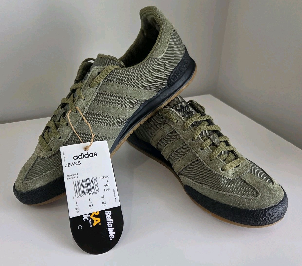 Shoes With Cordura Men's/ Unisex Us 8.5 Khaki New With Tags And Box