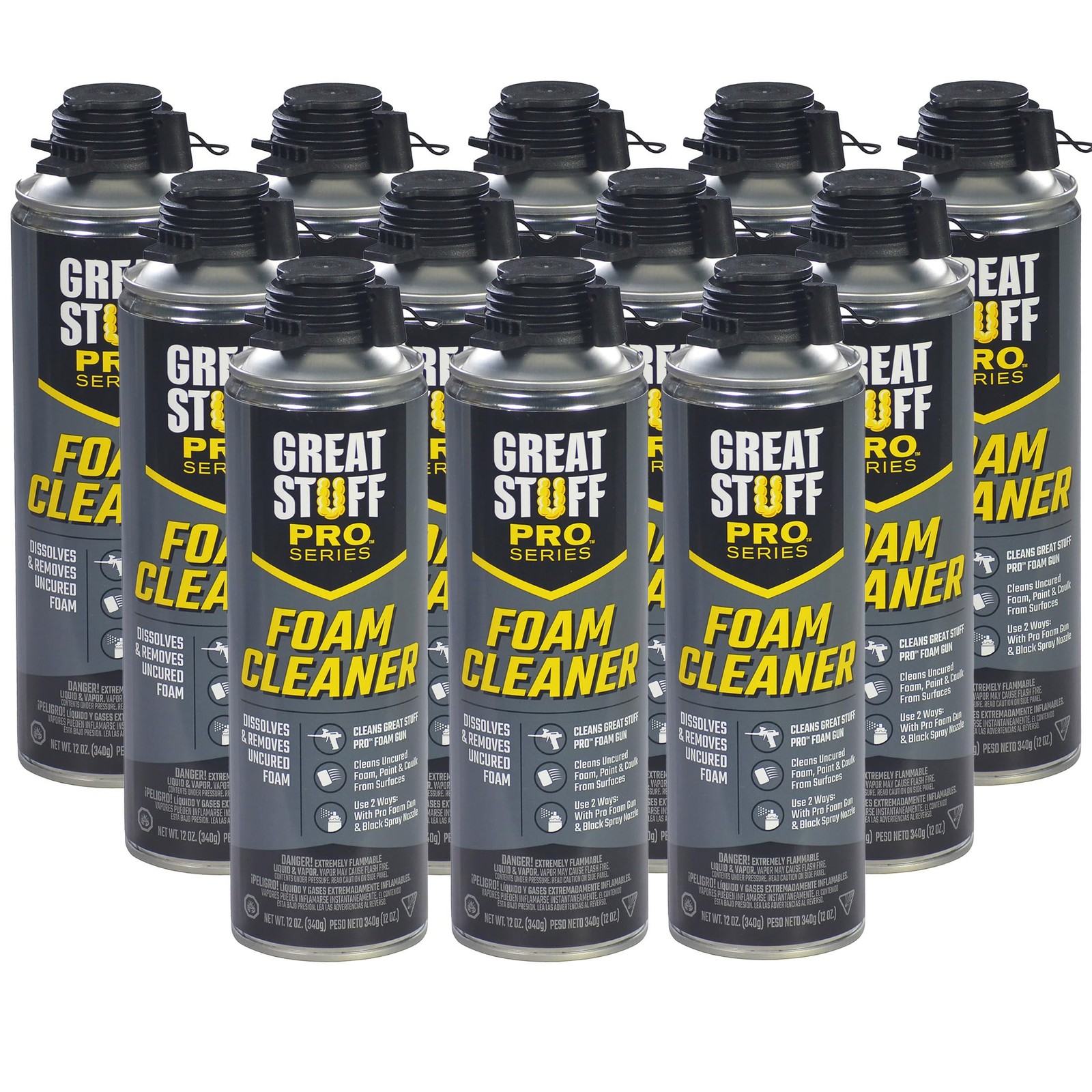 PRO Foam Cleaner 12oz for PRO Series Spray Foam Applicators