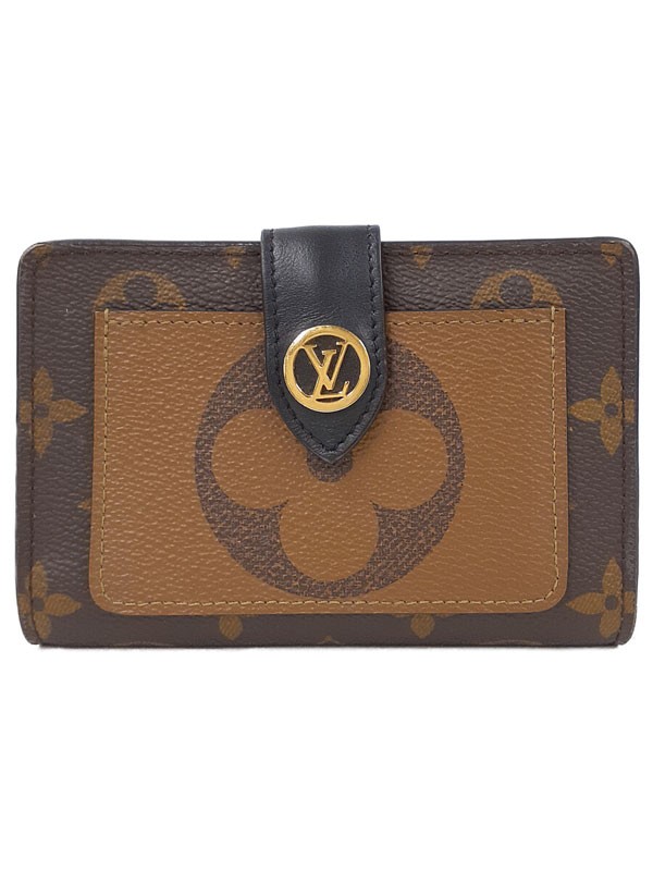 Louis Vuitton Monogram Giant Reverse Portefeuille Juliette Wallet M69432 Used