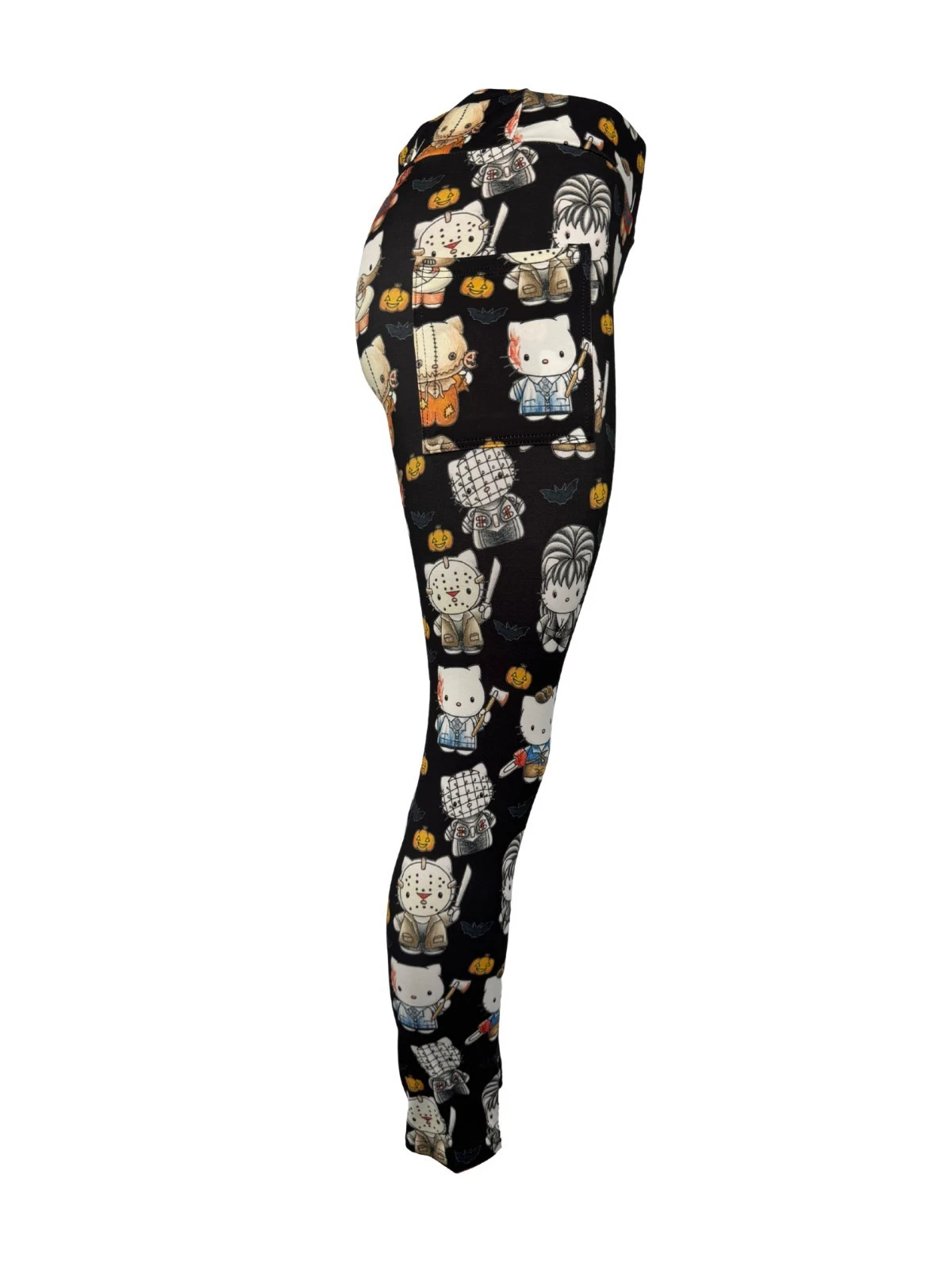 Halloween Horror Hello Kitty Leggings