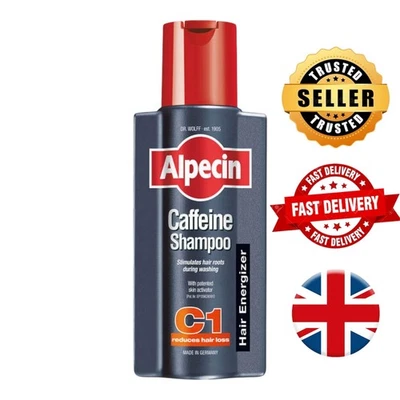 Alpecin Caffeine Shampoo 75ml Original Hair Loss Prevention Hair Energizer UK