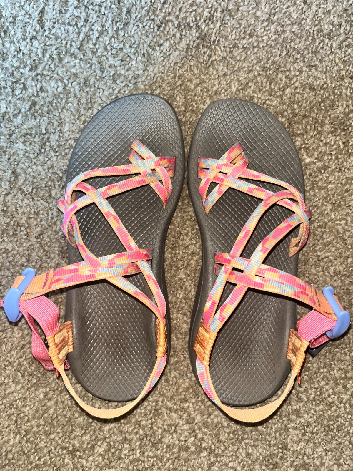 APL SANDALO IMBOTTITO CHACO DONNA ZX 2 CLOUD DOPPIO CINTURINO REGOLABILE CANDY SORBET 9