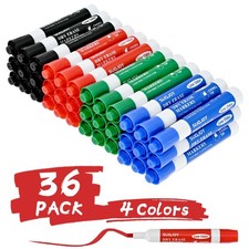 Dry Erase Markers, Chisel Tip Whiteboard Marker, Low Odor Thick Dry Markers, ...