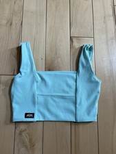Tiger Friday CM Child Medium Reversible Dance Crop Bra Top
