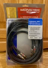 Monster Cable Interlink 200 4m (13ft)  Stereo Audio Interconnect Cables  RCA-RCA