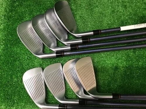 HONMA GOLF Twin Marks Feather&Feather 8pcs Iron Set 4-11 Flex-R 2STAR No H/C F/S - Picture 5 of 5