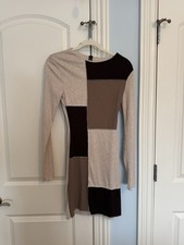 Windsor Women’s Bodycon Long Sleeve Dress, Multicolored, Size S/M