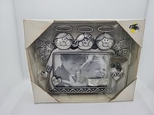 Fetco Pewter Metalic Grandkids Angels Children Photo Picture Frame - Damaged Box