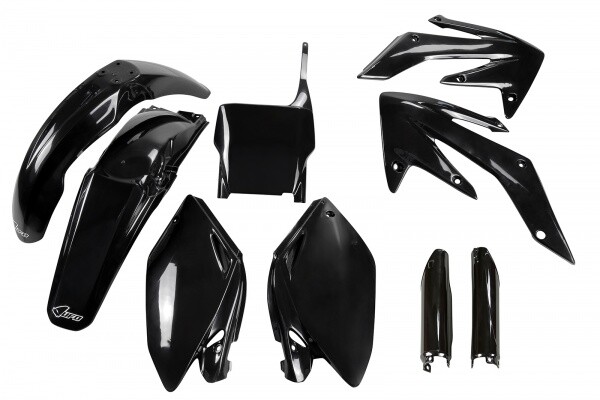 Kunststoffverkleidung Kit Honda CRF 250 R 2004 - 2005 Schwarz Ufo Plast Full-image