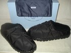 100% AUTHENTIC NEW WOMEN PRADA QUILTED NYLON MULE FLAT SLIPPERS US 9.5 — photo 6