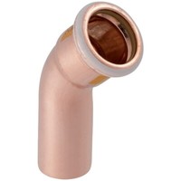 Ge Mapress Kupfer Bogen 45Gr Mit Einschubende (Gas) D15
