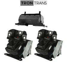 Engine Motor Mount Set 3PCS. for Escalade, Silverado, 1500, Tahoe, Yukon 4WD.