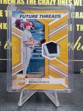 2022 Elite Extra Brendan Beck GOLD Patch /10 SP #FT-BB
