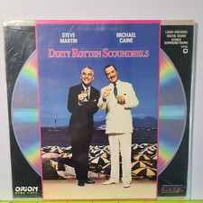 DIRTY ROTTEN SCOUNDRELS STEVE MARTIN LASER DISC