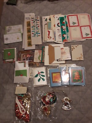 Misc. Christmas Gift Tags and Stickers-New, from Container Store, Hallmark, Etc.