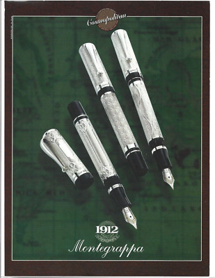 Montegrappa Cosmopolitan Print Ad, Montegrappa Fine Writing Pen Ad