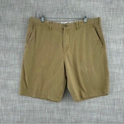 Eddie Bauer Mens Size 38 tan bermuda shorts 2416