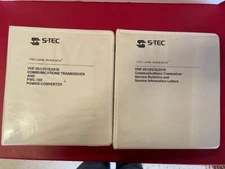 S-Tec VHF-251 Comm Transceiver & PWR-150 Power Converter Manual and Bulletins