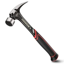 ARROW 16 oz Straight Claw Hammer Rip Claw Hammer Side Nail Puller Forged Hammers