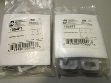 Hammond Manufacturing 1554FT Mounting Feet Lot of 2 Packs!