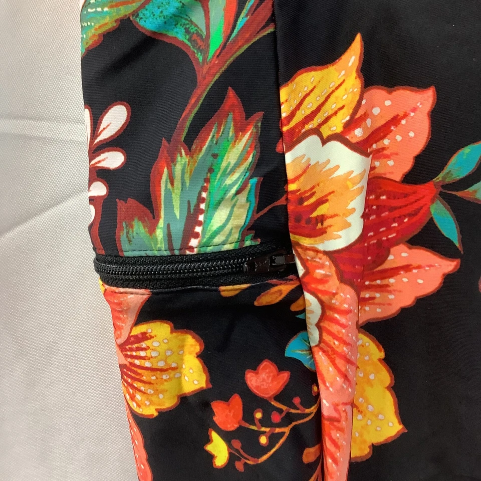 Sunsets Womens Swim Skirt Multicolor Floral Elastic Waist Pull On Size 16 - Image 4 of 4