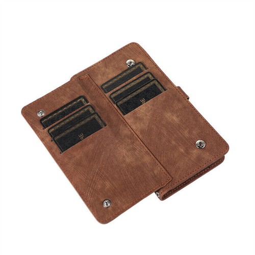 Zipper Wallet Leather Phone Case For iPhone 15 14 13 12 11 Pro Max XR XS 6 7 8 - Picture 34 of 84