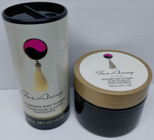 Avon FAR AWAY Shimmering Body Powder 1.4oz  FAR AWAY Perfumed Skin Softener 5oz